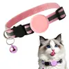 Collar Popular para Gato Airtag, Funda Impermeable de Silicona, Reflectante en Condiciones Oscuras, Collar para Gato Anti-Asfixia