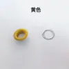 Grande Quantidade, Excelente Preço, Diâmetro Interno 5mm, 17 Cores, Ilhós de Cobre Coloridos, Ilhós de Metal, Ilhós Sem Costura, Ilhós para Sapatos