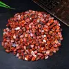 Venta al por mayor En stock Ágata Roja del Sur Piedra Triturada Cristal Crudo Acuario Maceta Cama Paisajismo Piedra Decorativa Aromaterapia Piedra de Cristal