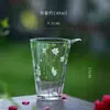 Taza de Carenado de Vidrio Transparente Engrosado Resistente al Calor para Servir Té, Juego de Té para el Hogar, Taza para Compartir Té, Accesorios para Ceremonia de Té Kung Fu