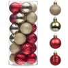 Amazon Transfronterizo Barril Bolas Navideñas de Colores, Bolas con Formas Especiales, Bolas de Plástico Electroplateado, Colgantes de Bola para Decoración de Árbol de Navidad