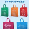 Bolsa Não Tecida Personalizada Laminada Ecológica Bolsa de Mão Publicidade Bolsa para Roupas Impressão de Logotipo Personalizado