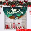 Fábrica Transfronteriza Modelo Nuevo Amazon Transfronterizo Aliexpress Venta Caliente Decoración de Bandera de Media Luna Halloween Festival de Fantasmas Fiesta