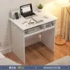 Mesa pequena com gavetas, mesa de computador, mesa pequena com chave, conjunto de mesa de escrita e cadeira para estudante, para uso em casa ou quarto