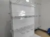 Gancho de Barra Cruzada para Estante de Supermercado, Accesorio Universal de Exhibición de Barra Cruzada Pequeña, Gancho de Doble Línea con Etiqueta