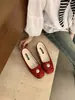Sapatos Mary Jane Retro Franceses com Padrão de Diamante para Mulheres, Novo Estilo Verão 2026, Sapatilhas Baixas Inspiradas na Chanel