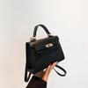 Bolsa de Nicho Bolsa de Mão de Luxo Bolsa Feminina 2024 Nova Moda Bolsa Quadrada Pequena Versátil de Ombro Transversal Bolsa Kelly