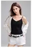 Algodão Respirável Linho Simples Roupa Íntima Feminina Camisolete Colete Roupa Íntima Confortável Ajuste ao Corpo Sem Costura Costas Bonitas Copo Fixo Integrado