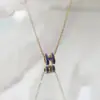 Elegante Collar de Acero Titanio con Letra H para Mujer, Lujo Ligero Nuevo Modelo 2026, Cadena para Clavícula, Cadena para el Cuello de Nicho, Accesorio de Moda de Gama Alta