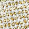 Color Maillard K9 Color Champagne Fondo Puntiagudo Diamante Joyería para Uñas Super Brillante Cuadrado Grueso Gota de Agua Pequeño y Mediano Diamante para Uñas al por Mayor