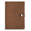 En stock Estuche para carpeta A7, cuaderno creativo sencillo, portátil, de bolsillo, libro de sellos de viaje