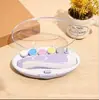Pulidor de Uñas Eléctrico para Bebé Seis en Uno Antiarañazos Tijeras para Uñas Antipinzas para Niños Cortauñas Set de Herramientas para Manicura
