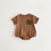 Traje de verano para bebé de estilo coreano para niños y niñas