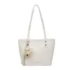 Textura de moda nueva bolsa tote de gran capacidad para ir al trabajo 2026 patrón de bolsa retro estilo tejido bolsa casual bolso de hombro único para mujer