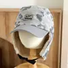 Gorra de Béisbol Camuflaje de Moda para Niños Gorro de Invierno a Prueba de Viento con Protección para las Orejas Estilo Chino Cálido Gorra de Pato para Niños Comercio Exterior