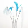 Juguetes Nuevos para Gatos Transfronterizos, Cañas para Gatos, Cañas de Hada, Cascabeles de Autoestimulación, Cañas Largas con Plumas, Suministros para Mascotas Resistentes a Mordeduras al por Mayor