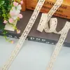 Accesorios de Encaje Listos para Enviar del Fabricante para Fundas de Sofá, Ropa de Cama, Decoraciones de Ventana, Accesorios Textiles para el Hogar, Encaje de Algodón Tejido a Máquina