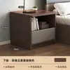 Mesa de Cabeceira Moderna Simples para Quarto de Casa, Prateleira Armário de Armazenamento Pequena Especial para Hotel