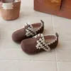 Zapatos Birkenstock para niñas, nueva colección otoño 2026, zapatos de gamuza para niños, suela suave, antideslizantes, zapatos planos versátiles para niñas