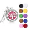 Amazon AliExpress Aromaterapia Aceite Esencial Collar Difusor Collar de Diamantes Acero Inoxidable Abrir Cadena de Suéter Collar