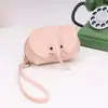 Mini Bolsa de Elefante Billetera Estilo Japonés Colgante Llavero Creativo Bolsa con Cierre de Cremallera para Labial Bolso de Mano Casual al por Mayor