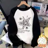 Nueva sudadera de otoño para hombre, polar casual versátil, estampado de moda moderno, top deportivo de polar juvenil