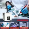 Extrator de Fumaça de Solda Pequeno Dispositivo de Fumar de Mesa Máquina de Fumar Ferro de Solda Interno Máquina de Exaustão de Bancada de Reparo
