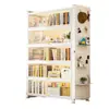 Estante à prova de poeira de aço minimalista moderna, armário de armazenamento com porta de vidro de piso para sala de estar, estante doméstica multi-especificação atacado