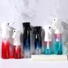 Borrifador Contínuo de Alta Pressão Spot 300ml Sub-Garrafa Cor Degradê Cabeleireiro Álcool Cuidados com a Pele Hidratante Borrifador de Jardinagem