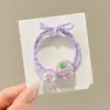 Elástico de Cabelo Frutinha Delicado para Crianças, Laço de Cabelo Morango Doce e Fofo, Novo Estilo 2026 Acessório de Cabelo Elástico