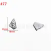 Venta al por mayor del fabricante Acero Inoxidable Presión de Aceite Colgante Cabeza Humana DIY Estilo Europeo y Americano Colgante Personalizado Accesorios de Joyería DIY