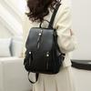 Mochila Retro Coreana Mujer 2023 Nueva Moda Gran Capacidad Cuero Suave Mochila de Mujer Casual Más Fácil de Combinar Bolsa de Viaje
