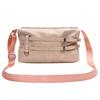 Bolso de Hombro Cruzado para Mujer, Estilo Coreano Simple, Color Sólido Brillante Suave, Hebilla de Cuero Decorativa, Moderno, Genial, con Texto