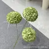 3 Bolas de Flor de Pascua Nieve, Bolas de Crisantemo, Flores de Tenis de Mesa, Flores Artificiales Falsas, Arreglos de Boda, Adornos de Escritorio, Accesorios de Fotografía