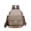 Bolsa de Mão Feminina Modelo Novo 2026 Transfronteiriça Bolsa para Mãe de Meia-Idade Estampada Mochila de Viagem Antifurto Dropshipping
