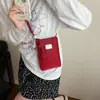 Moda Coreana Casual Bolso Pequeño Mujer 2025 Otoño e Invierno Nuevo Bolso Cuadrado Pequeño Casual Bolso Mensajero Mini para Teléfono Móvil Venta al por Mayor