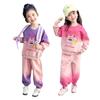 Conjunto de dos piezas de suéter informal dulce de moda para niña bebé, nuevo jersey degradado de otoño para niña, moderno