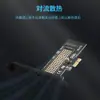 Placa Adaptadora Jeyi Jia Yi Sk1 M2 de Unidad de Estado Sólido NVMe a PCIe 4.0 x1 Tarjeta de Expansión de Alta Velocidad para SSD x4 x8