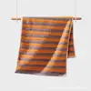 Atacado de fábrica comércio exterior 34*75cm xadrez algodão absorvente espesso macio e confortável toalha de lavagem