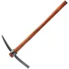 Pico de acero forjado Mengshi, gran preparación para el combate, pico del ejército, pico, pico, pico, pico, pico, pico, pico, pico, pico, pico, pico de hierro, excavación, azada de páramo, pico, pico, pico
