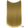 Peruca de comércio exterior europeia e americana linha de pesca feminina cortina de cabelo longo cabelo liso natural sem costura fabricantes de adesivo de cabelo manchar peruca de fibra química