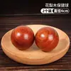 Bola de Madeira Jacarandá para Idosos, Dispositivo de Treinamento de Flexibilidade dos Dedos, Rotação de Bola, Bola para Saúde e Fitness, Massagem nas Mãos