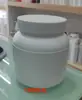 En Stock 250g 500g 700g 850g 1000g Botellas de Polvo de Boca Ancha de PE, Botellas para Sal Explosiva, Polvo de Proteína, Crema para Mascarilla Capilar