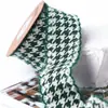 Borde de Botón/Borde Recto Doble Cara Brillo Mil Cuadrículas Pájaro Lazo Hecho a Mano Cinta Material DIY Accesorios para Ropa Empaque de Caja de Regalo