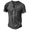 2024 # Amazon Wish Aliexpress Nuevo Viejo Estilo Retro Cárdigan de Cuello en V Moda Masculina Casual Manga Corta