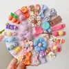 Pinza para el pelo de tela suave y linda de cobertura total para bebé niña que no daña el pelo, Pinza para el pelo de bebé, Lindo accesorio para el pelo para niños, Adorno para el pelo de bebé