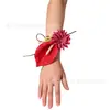 Decoración de Flor de Muñeca para Evento de Fiesta Navideña, Flor de Muñeca Roja para Celebraciones de Festivales, Accesorio Decorativo para Accesorios de Fotografía