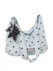 Bolso de Lunares para Mujer 2026 Nuevo Verano Casual Bolso Tote de Lujo Ligero para Clase y Viajes Diarios Gran Capacidad Bolso de Hombro Cruzado