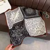 Pañuelo pequeño cuadrado de seda estilo chino para mujer, pañuelo para la cabeza para primavera, otoño y verano, para combinar con blusas, protector de cuello, estilo fino, adecuado para madres