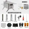 Estufa de Leña Portátil Multifuncional de Acero Inoxidable 430 para Camping al Aire Libre, Calefacción de Tienda, Cocina, Barbacoa